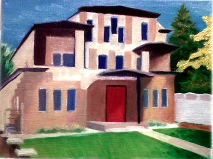 Castle Home, Acrylic