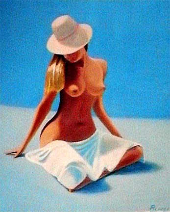 Nude in the Hat